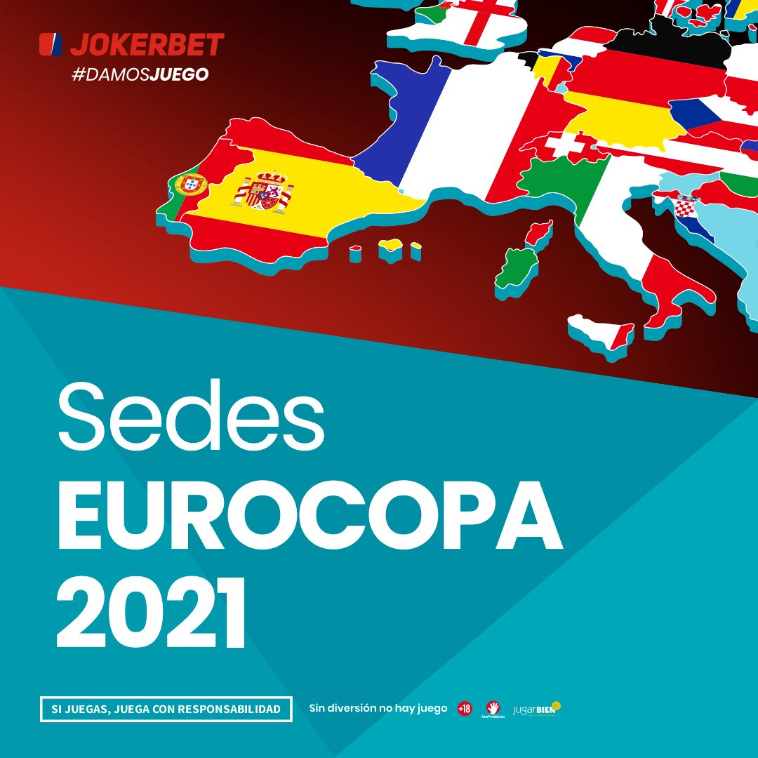 Sedes de la Eurocopa 2021 JOKERBET