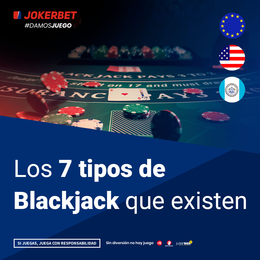 7 tipos de blackjack