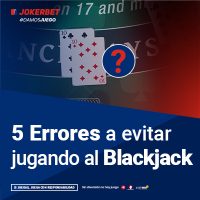 5 Errores A Evitar En Blackjack